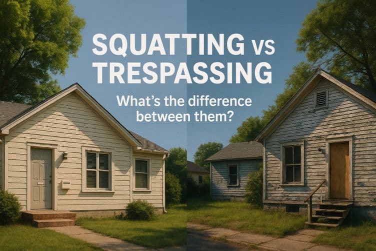 Squatting vs Trespassing